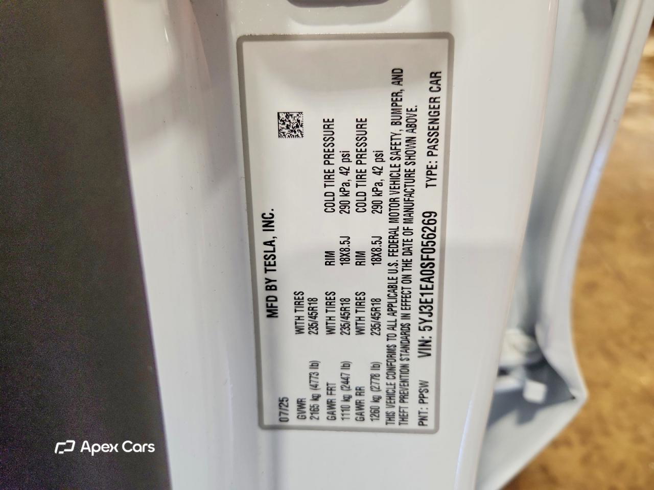 Tesla Model 3 2025