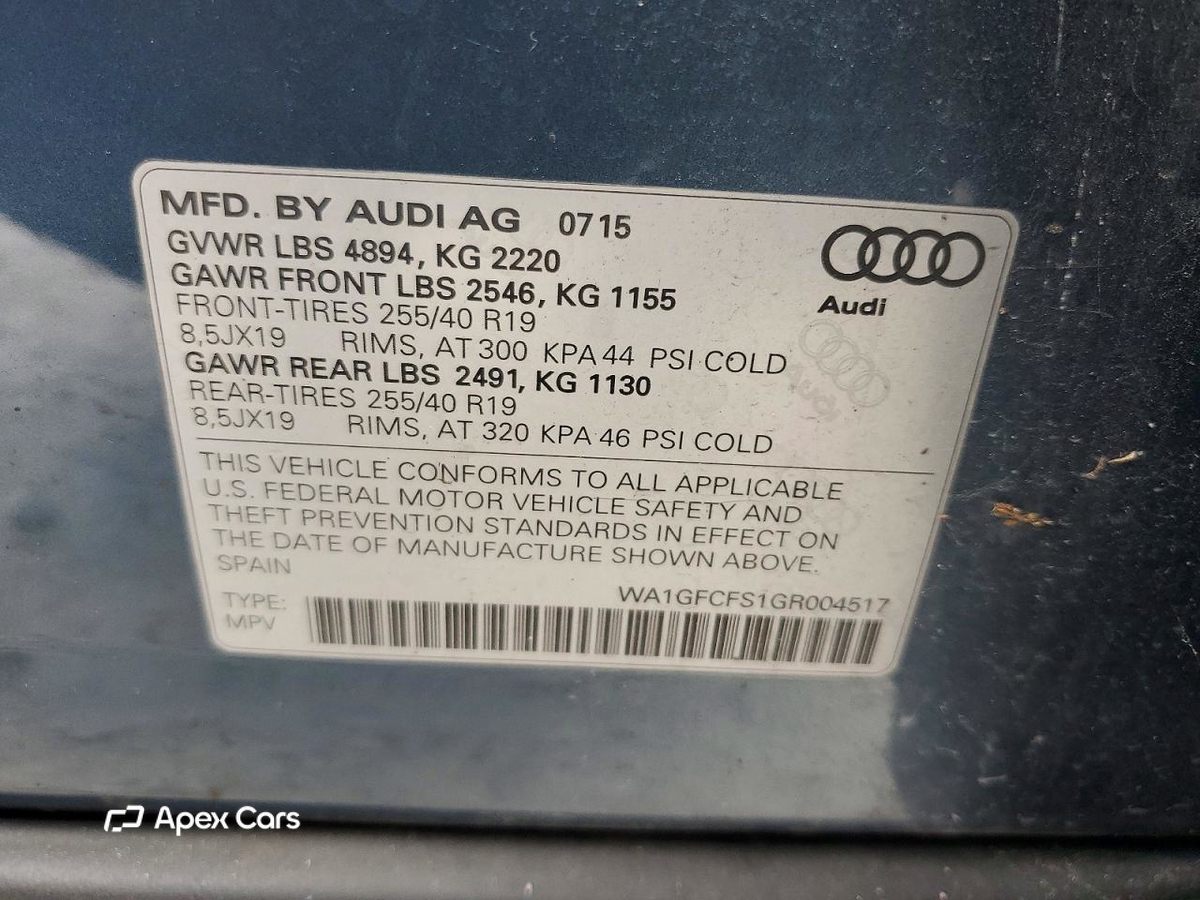 Audi Q3 2016