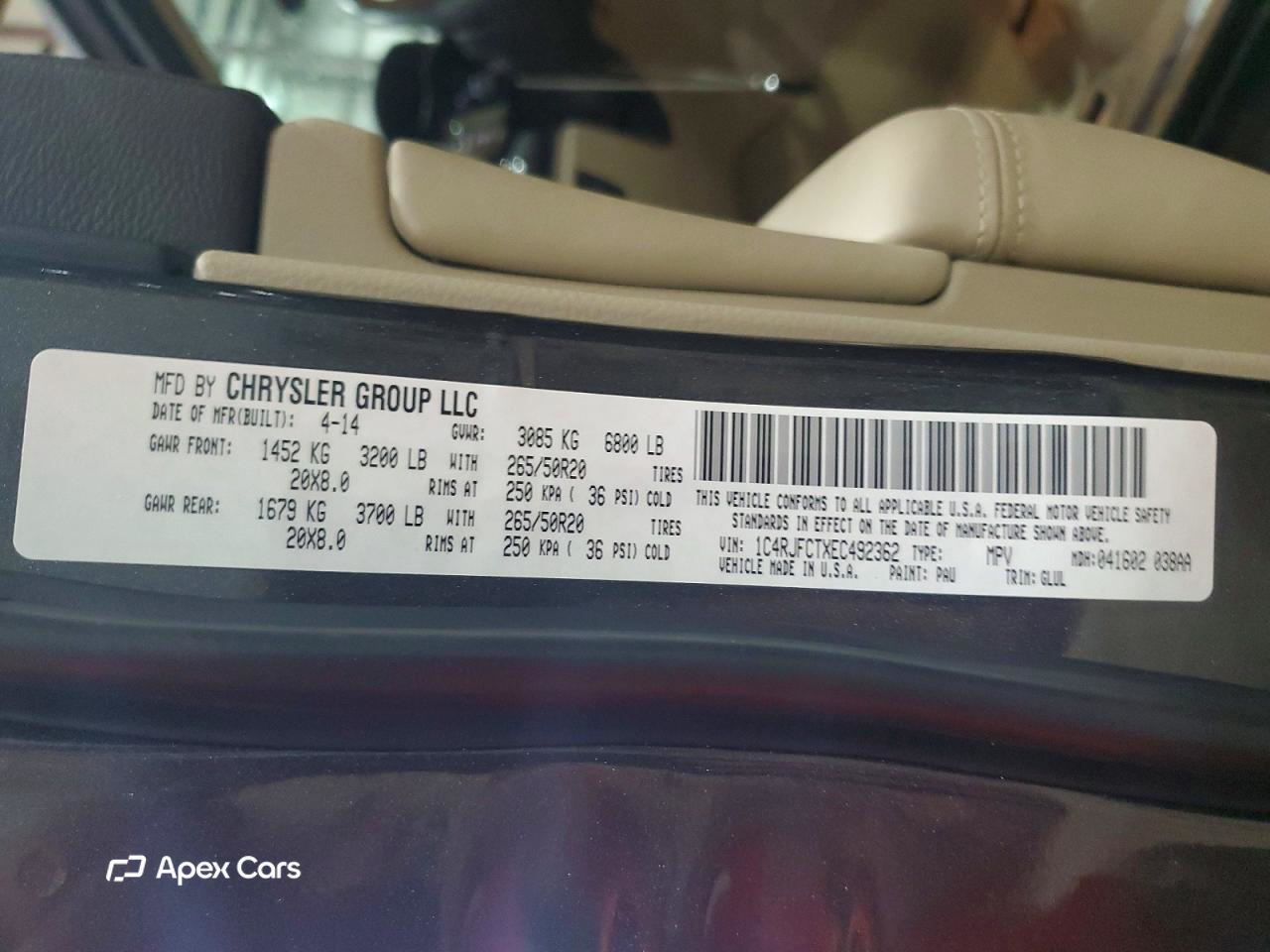 Jeep Cherokee 2014