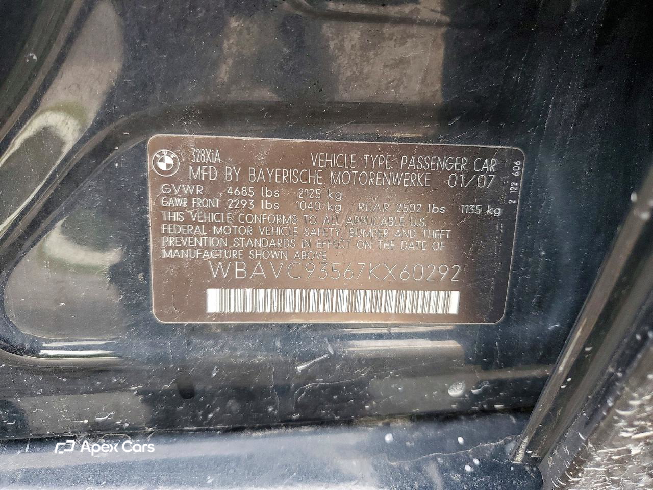 BMW Series 3 2007