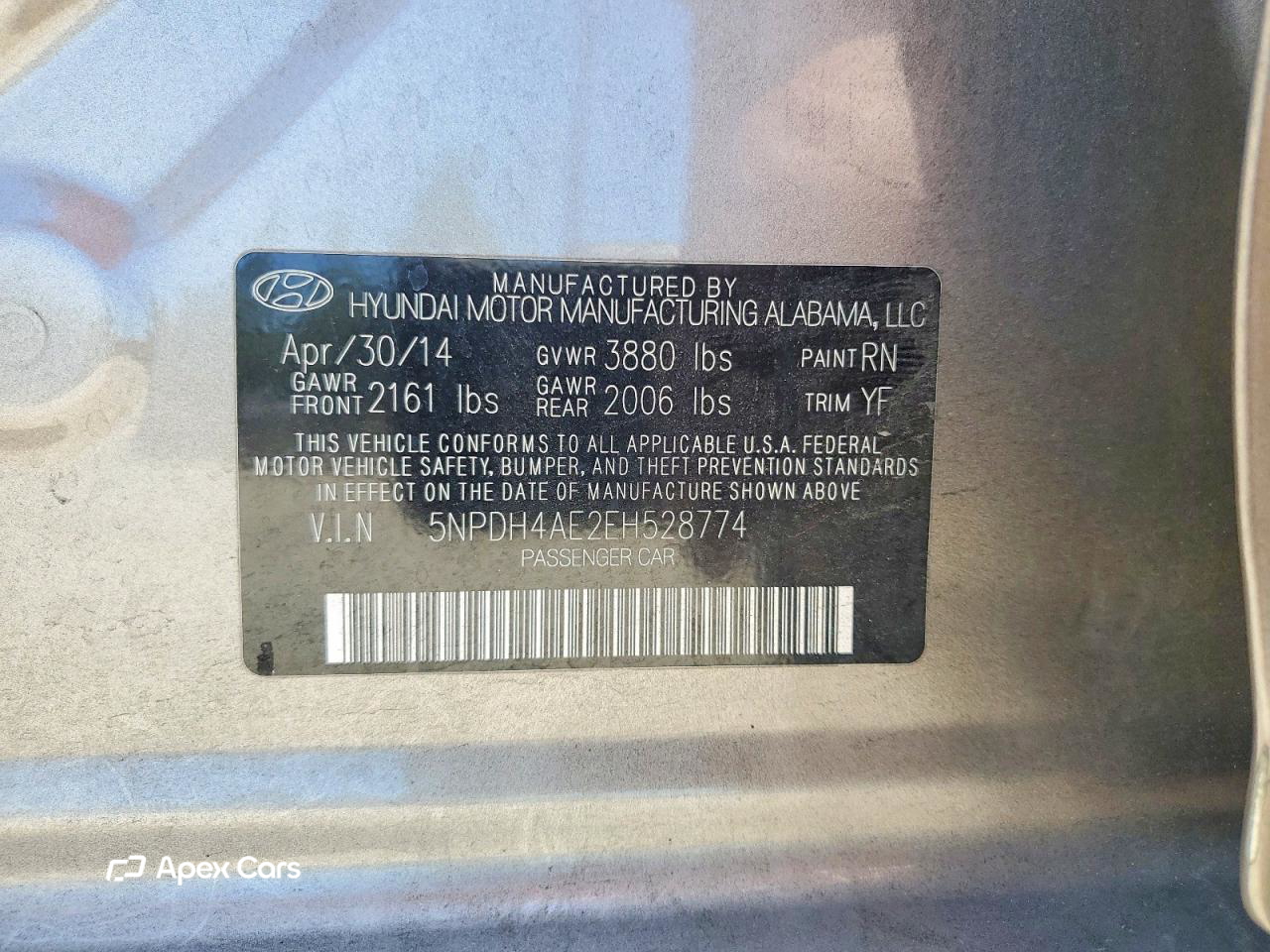 Hyundai Elantra 2014