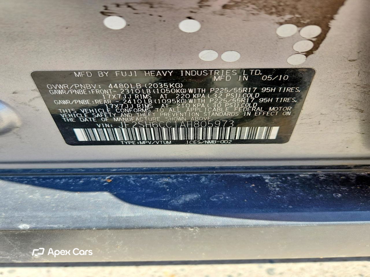 Subaru Forester 2010