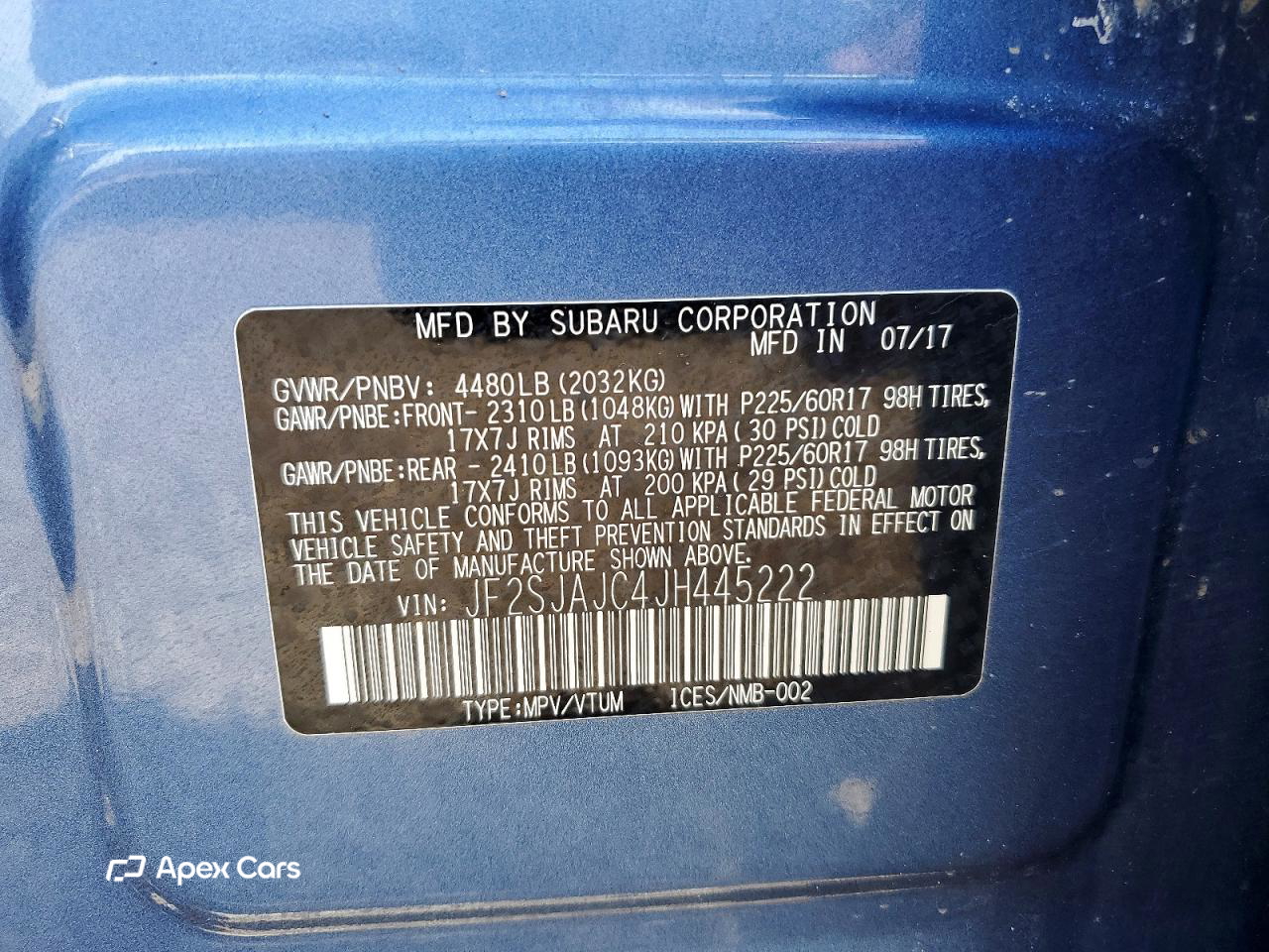 Subaru Forester 2018