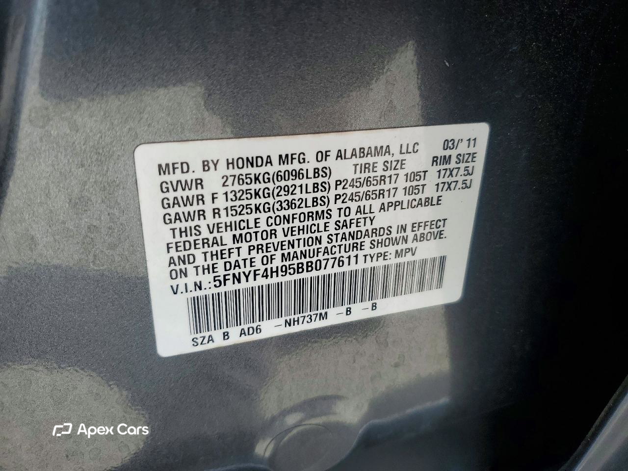 Honda Pilot 2011