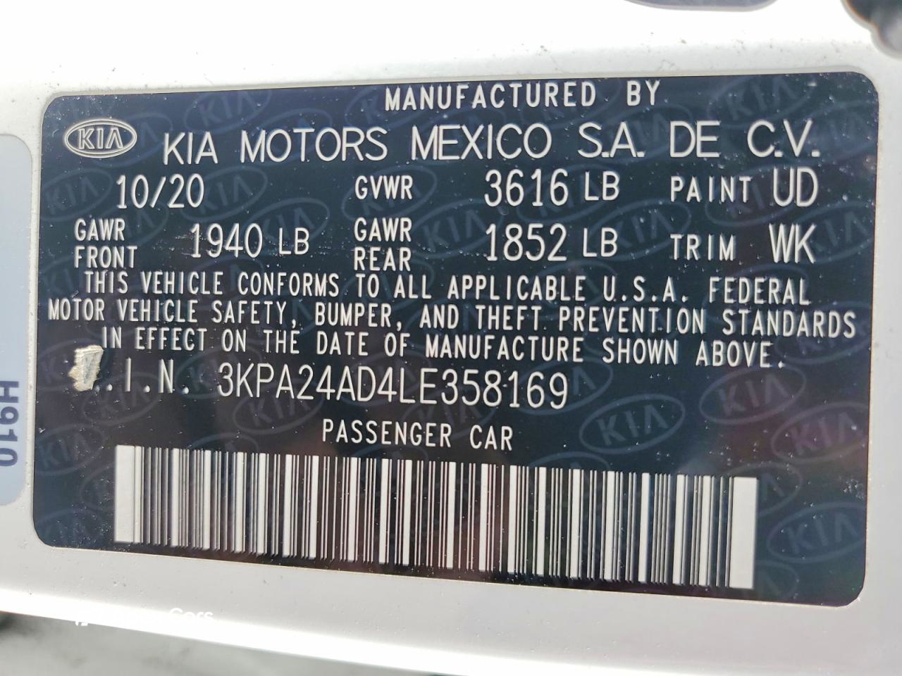 Kia Rio 2020