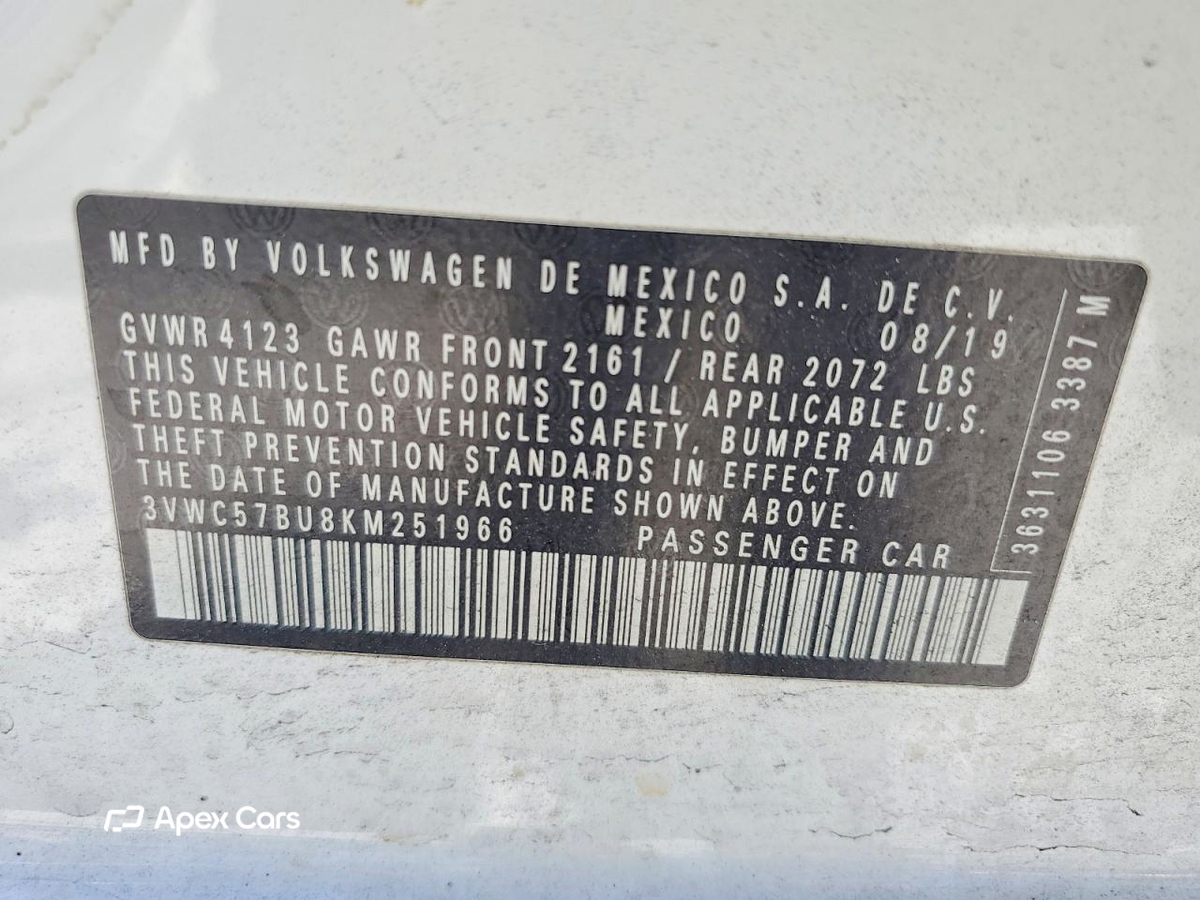 Volkswagen Jetta 2019
