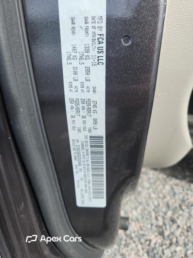 Dodge Caravan 2016