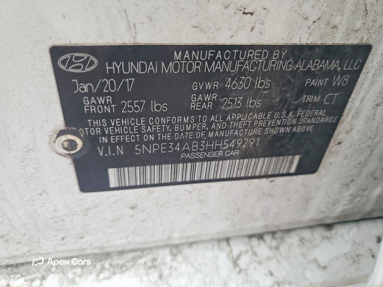 Hyundai Sonata 2017