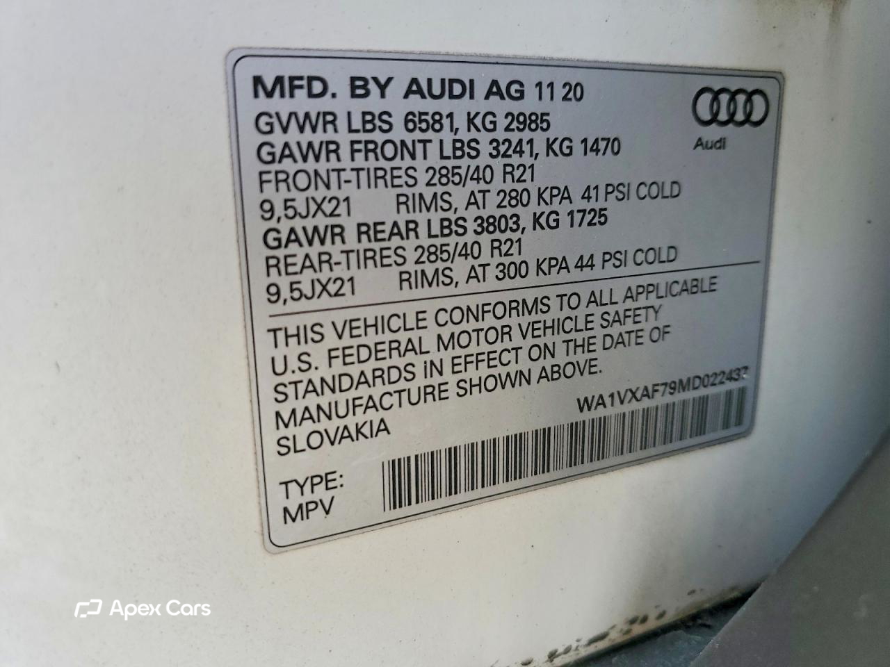 Audi Q7 2021
