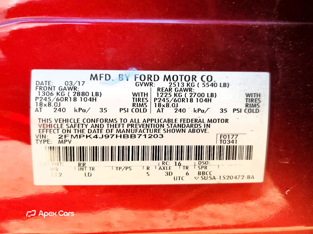 Ford Edge 2017