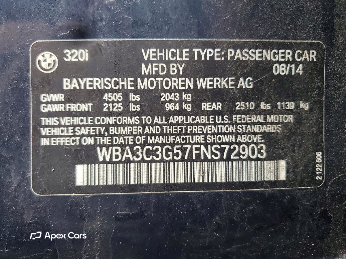 BMW Series 3 2015