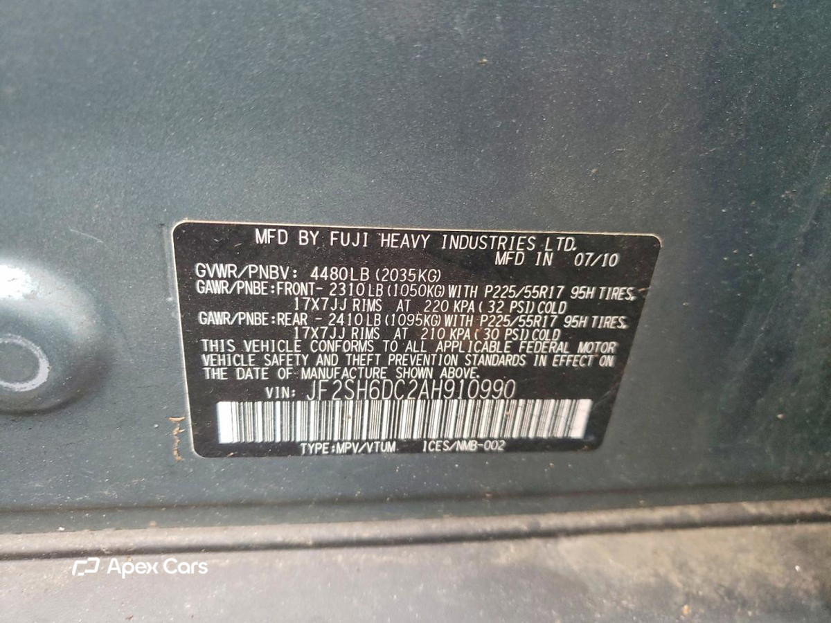 Subaru Forester 2010