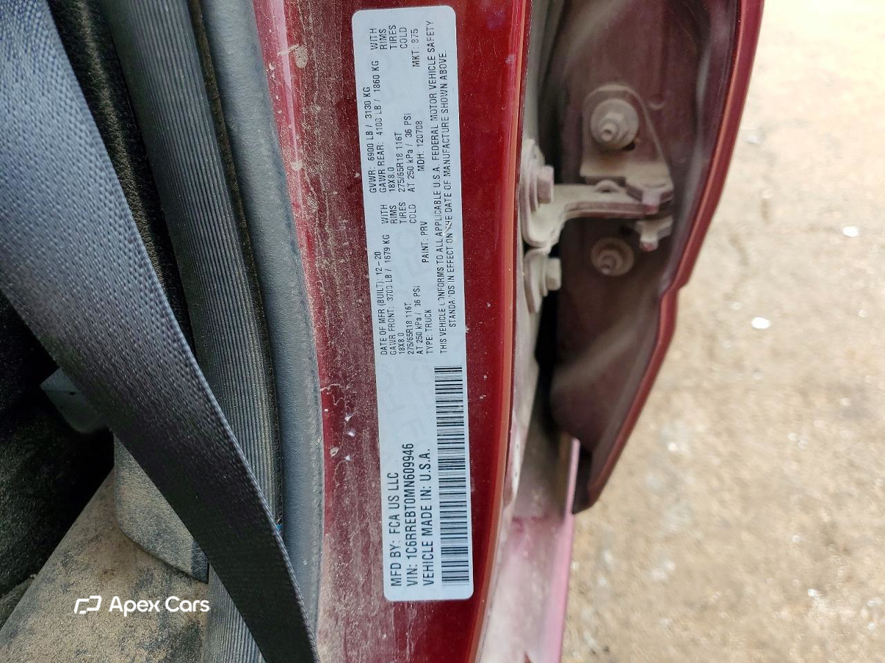 RAM 1500 2021