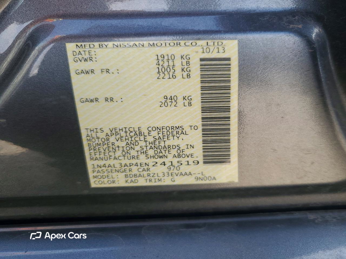 Nissan Altima 2014