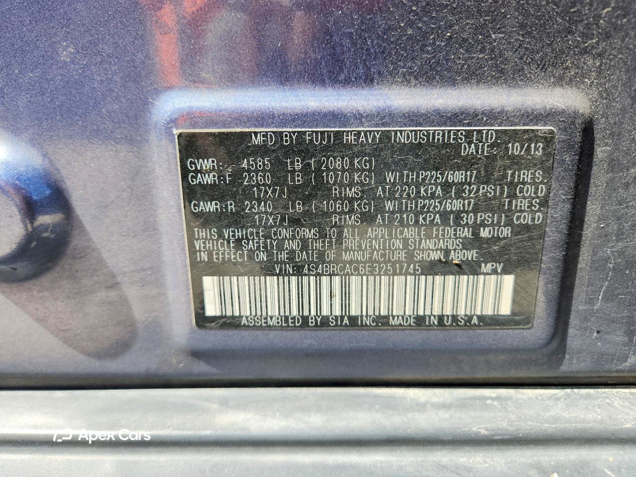 Subaru Outback 2014