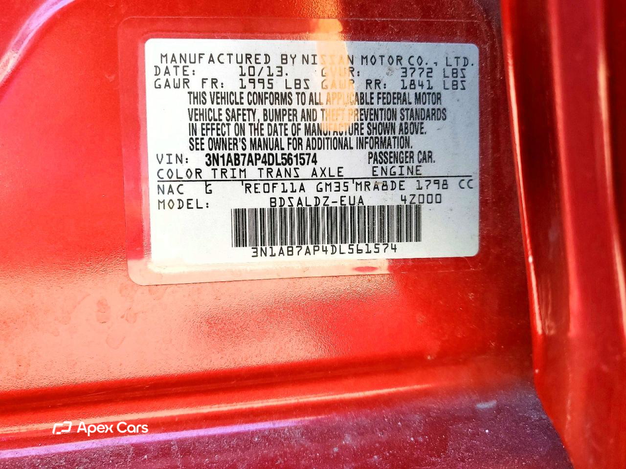 Nissan Sentra 2013