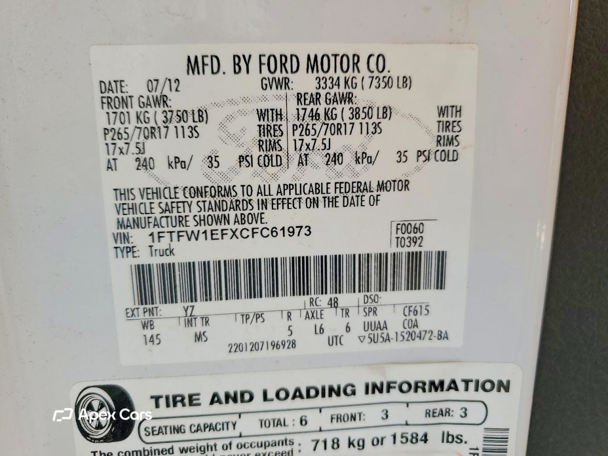 Ford F-150 2012