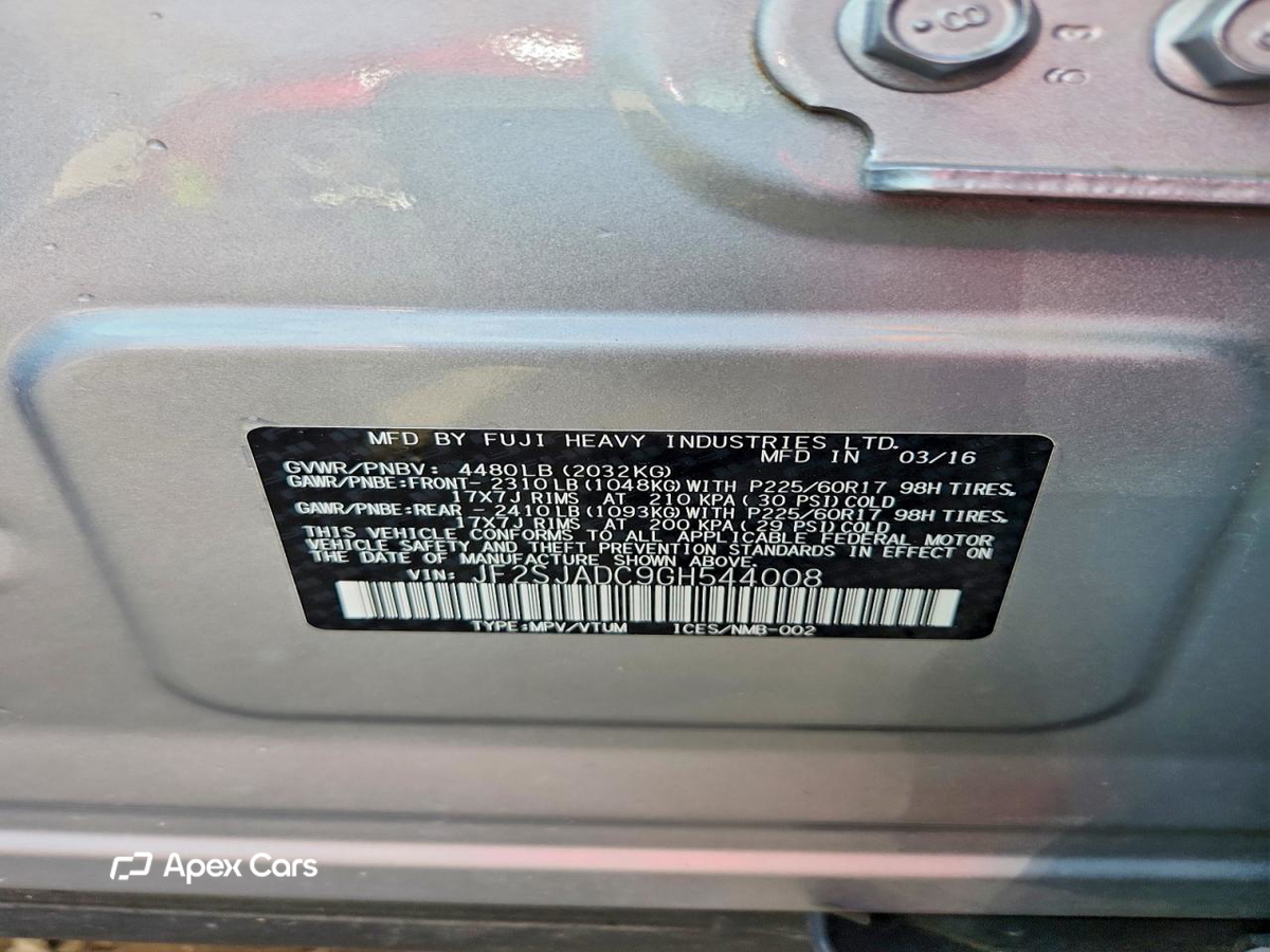 Subaru Forester 2016