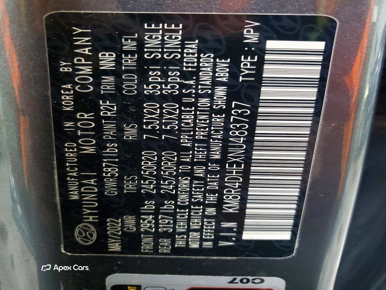 Hyundai Palisade 2022