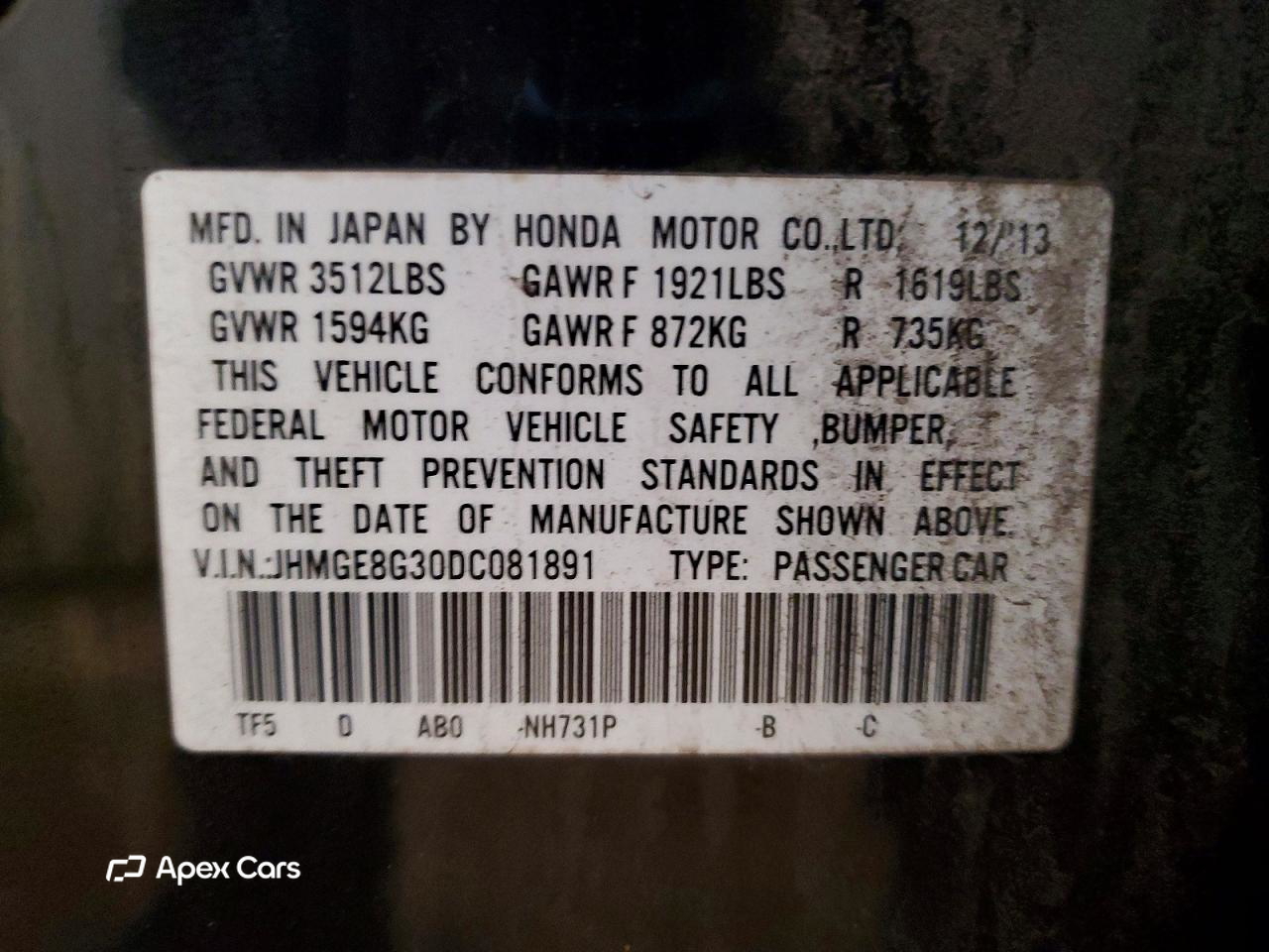 Honda Fit 2013