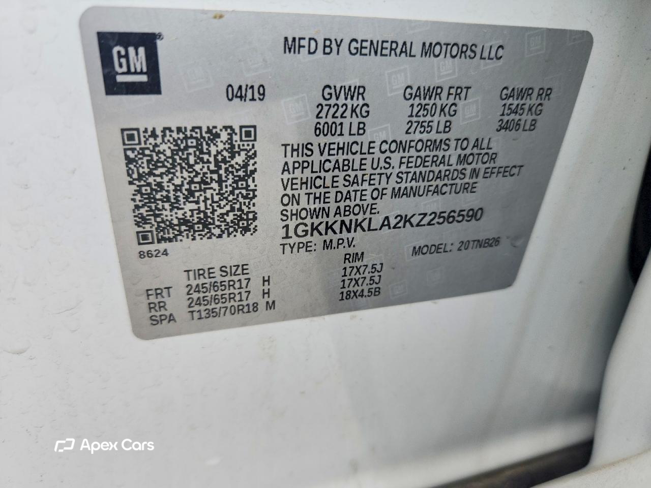GMC Acadia 2019