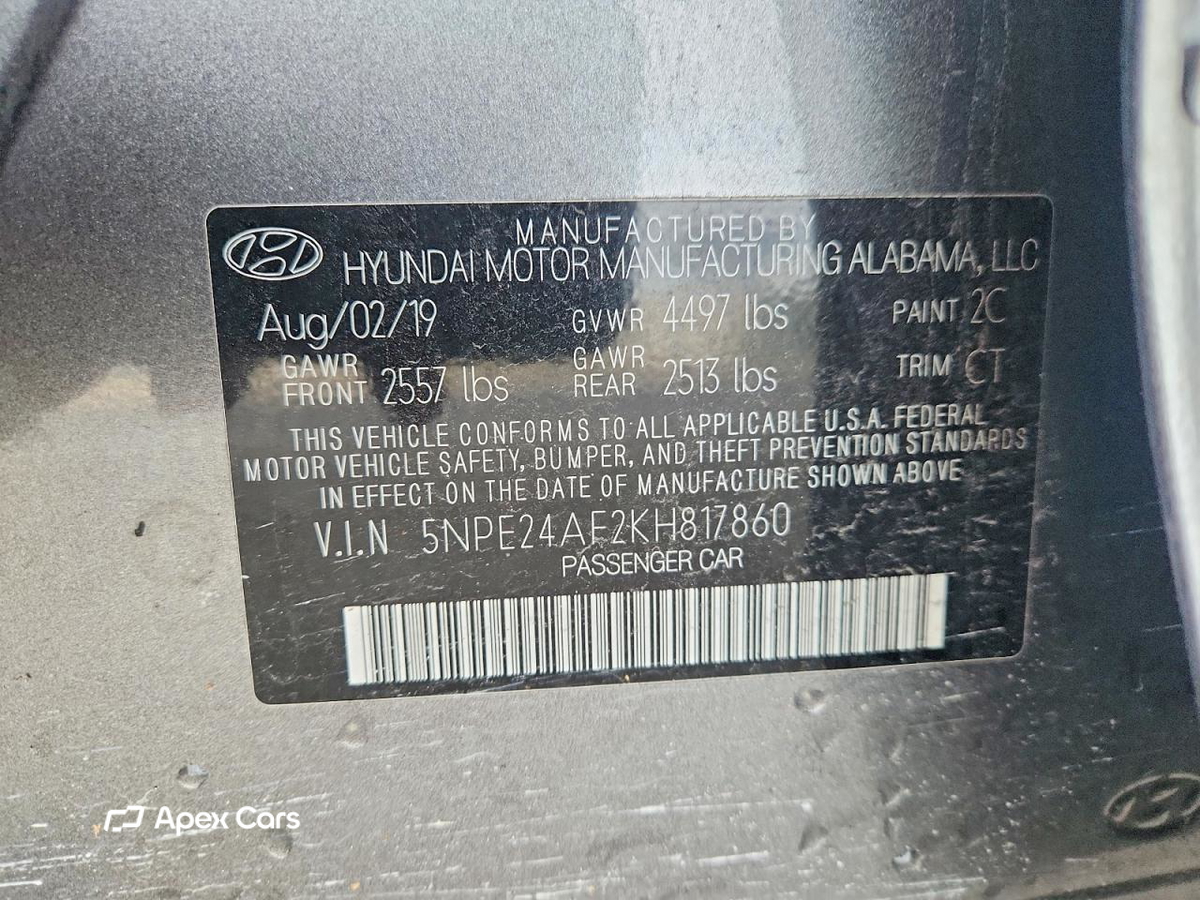 Hyundai Sonata 2019