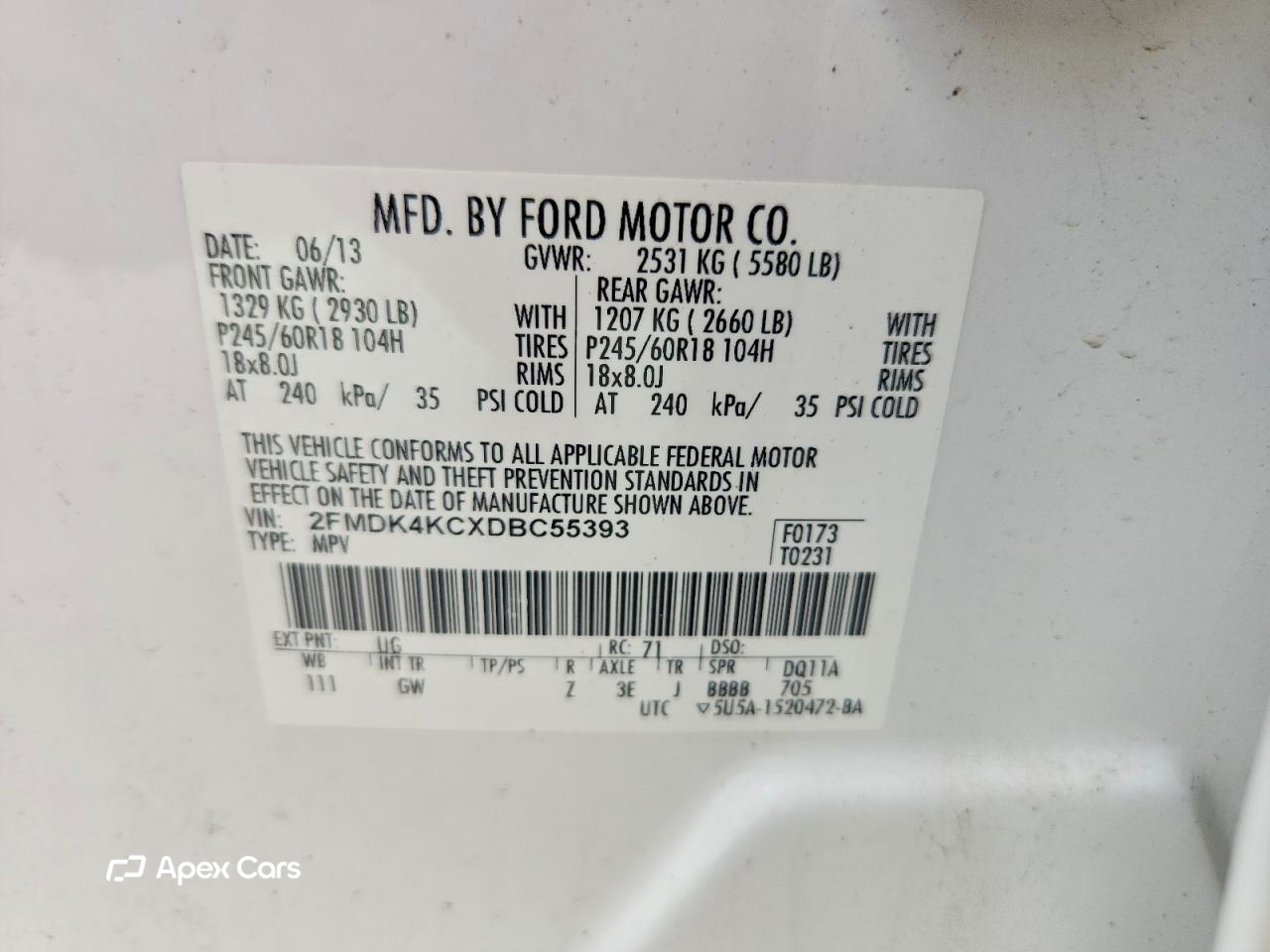 Ford Edge 2013