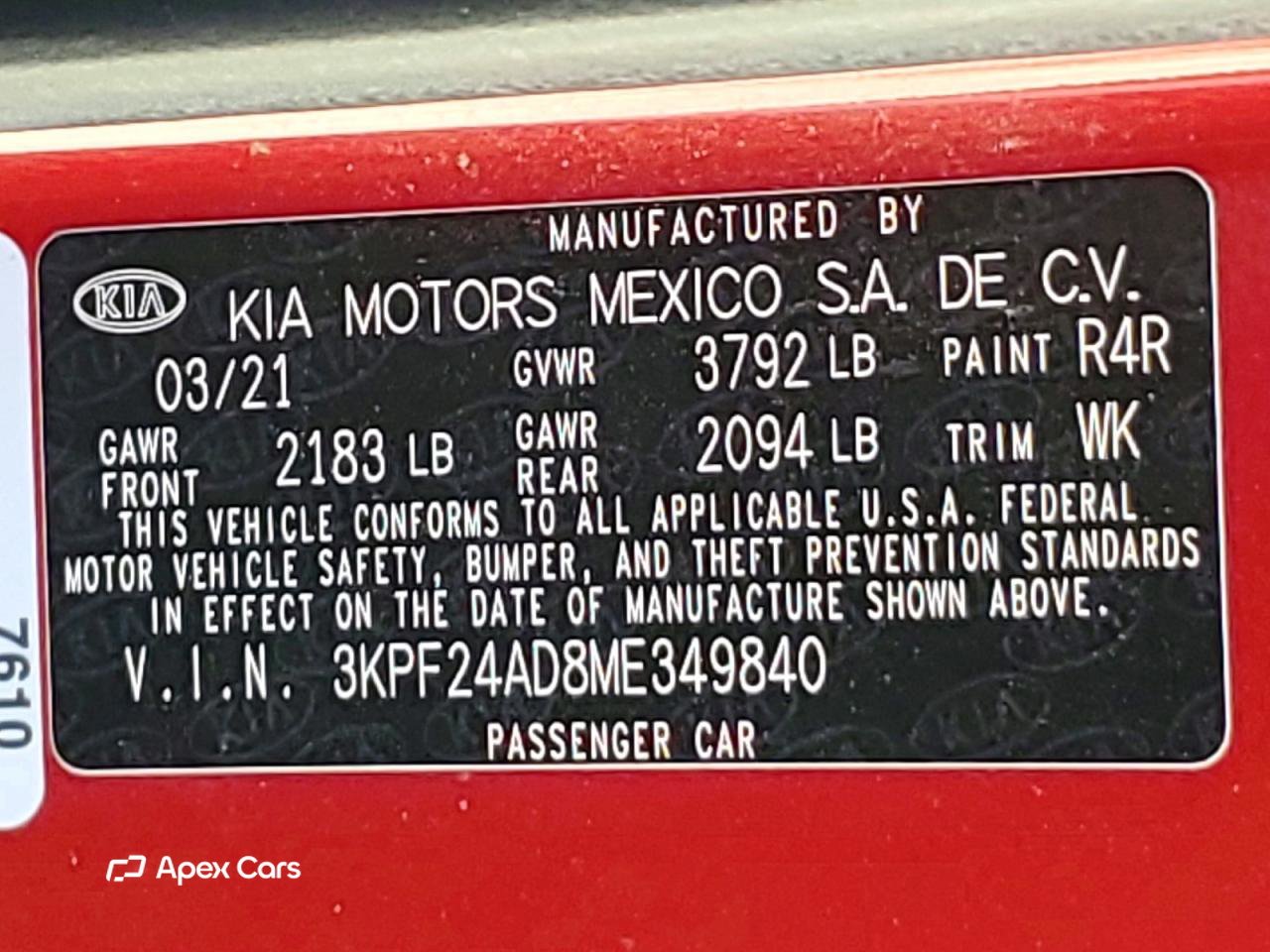Kia Forte 2021