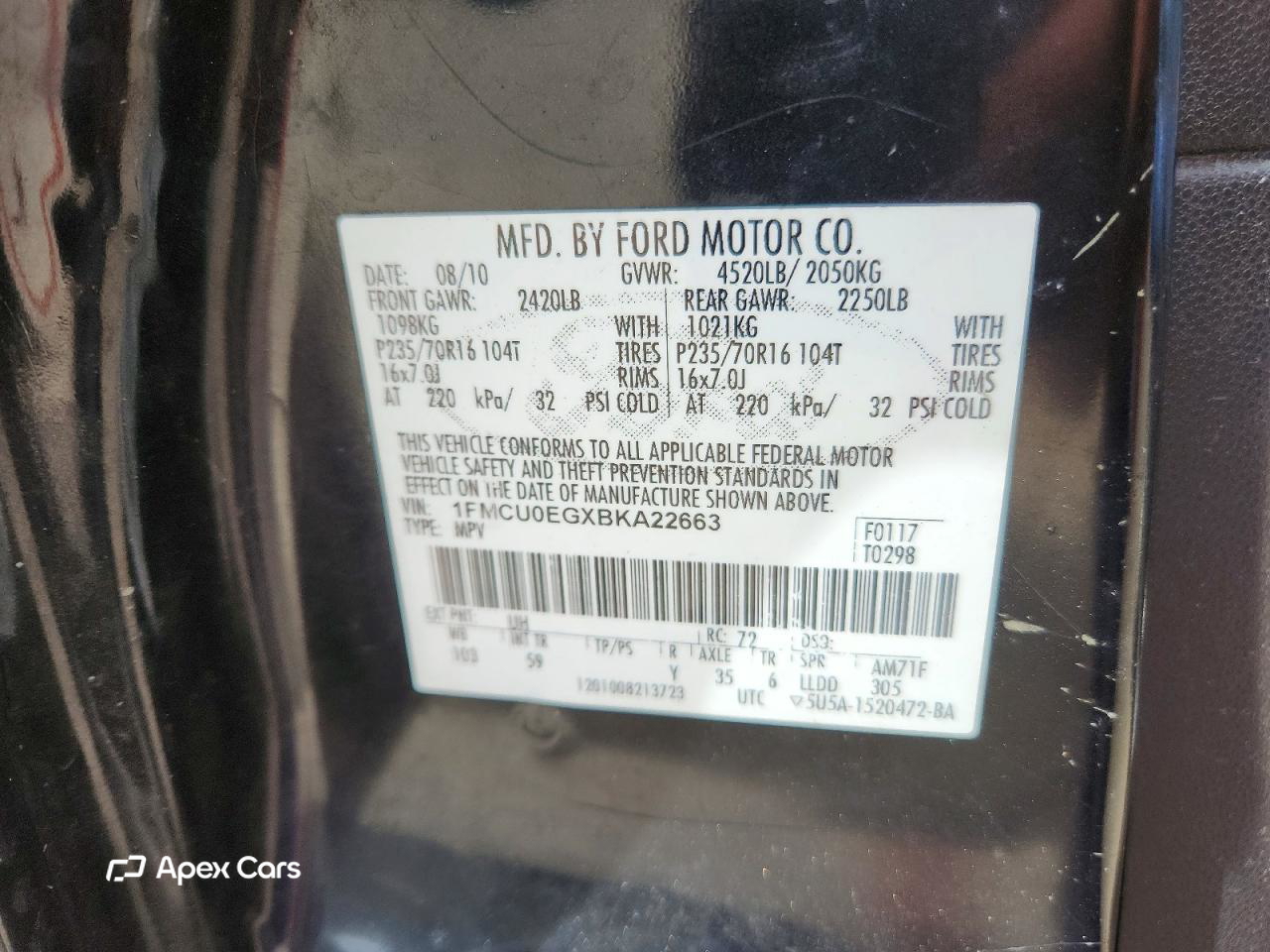 Ford Escape 2011