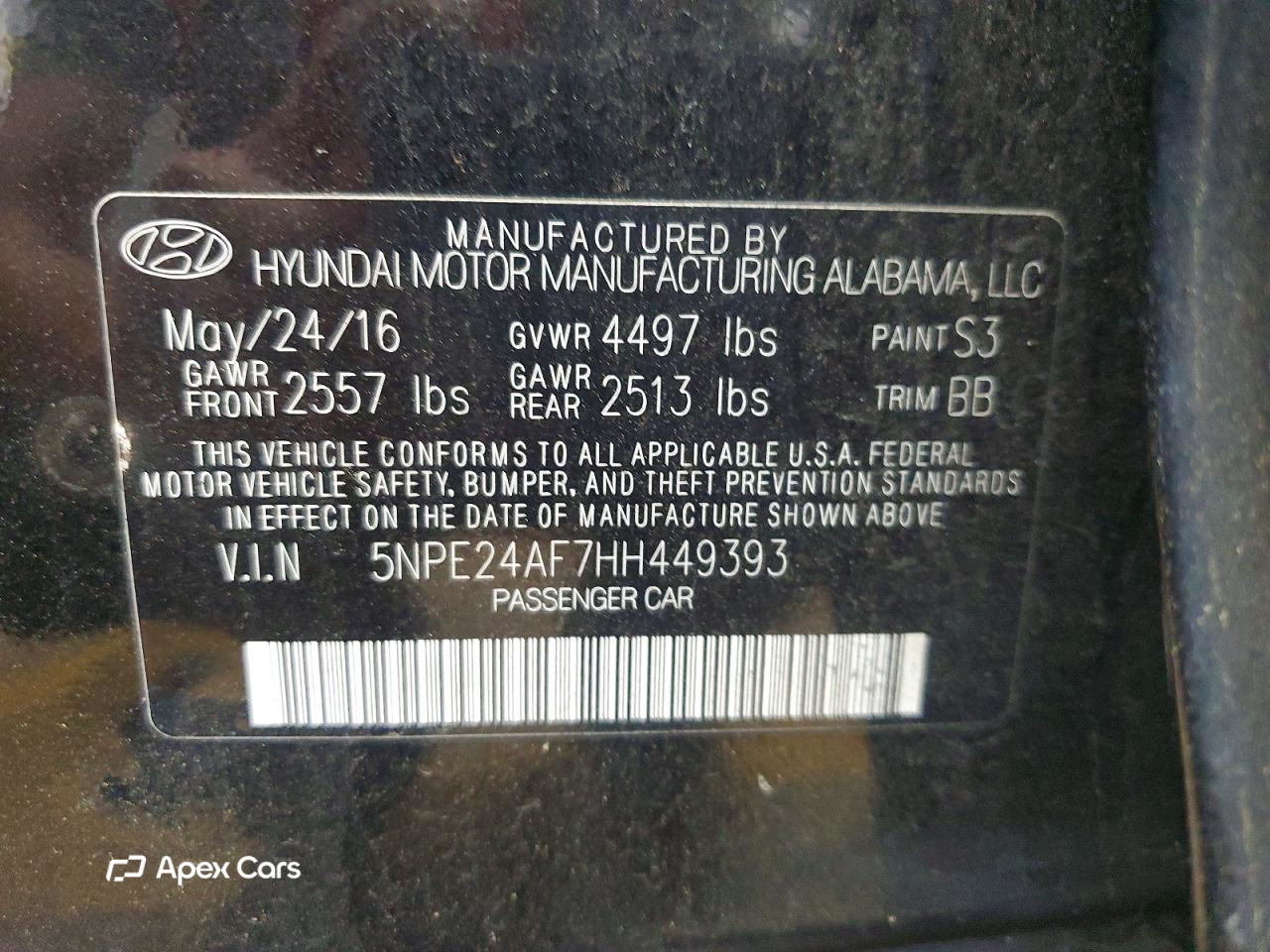 Hyundai Sonata 2017