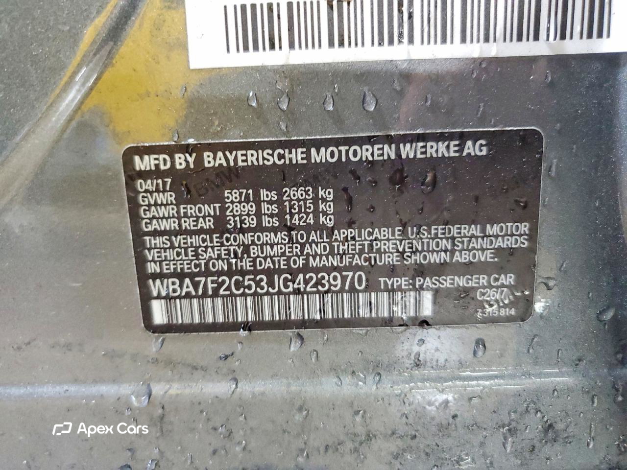 BMW Series 7 2018