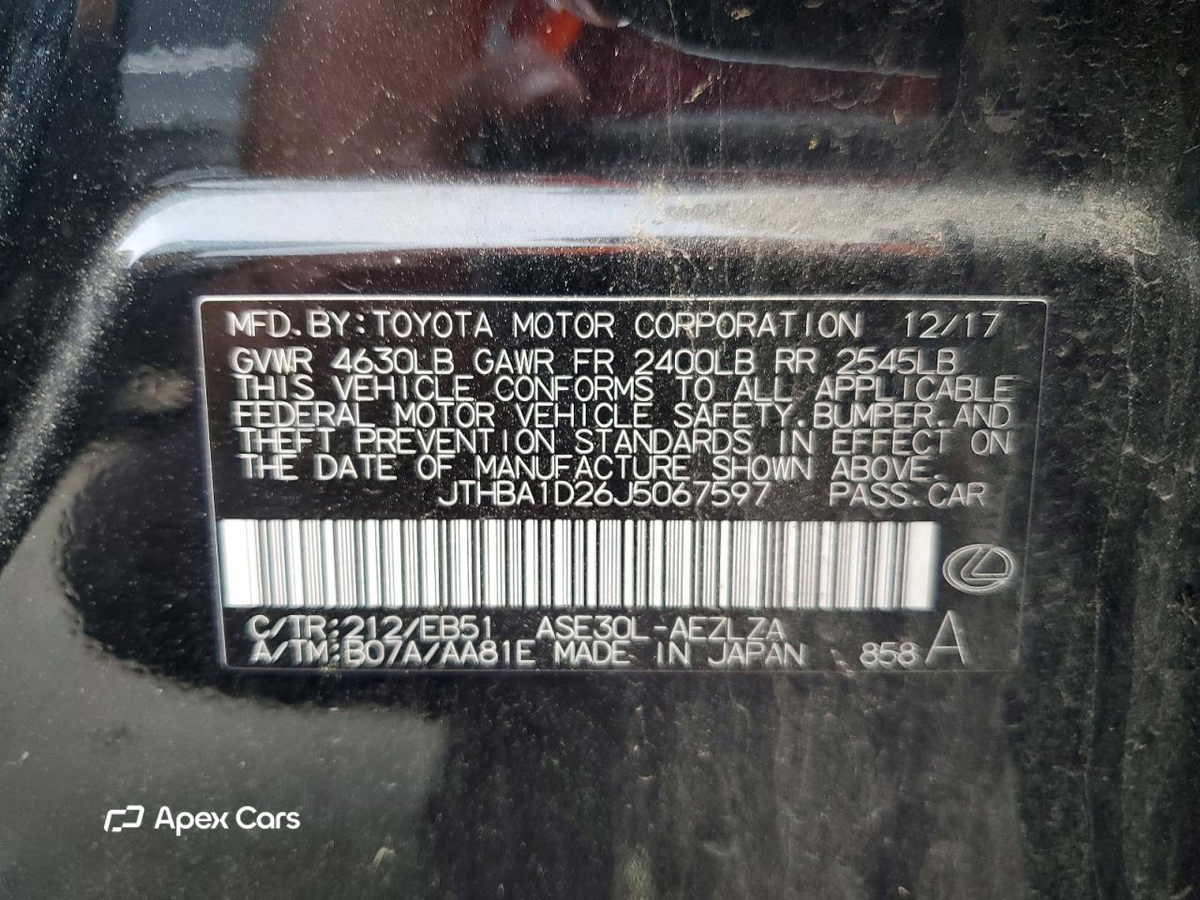 Lexus IS 2018