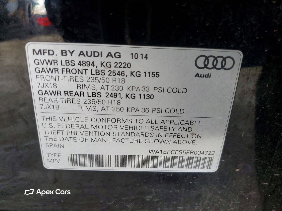 Audi Q3 2015
