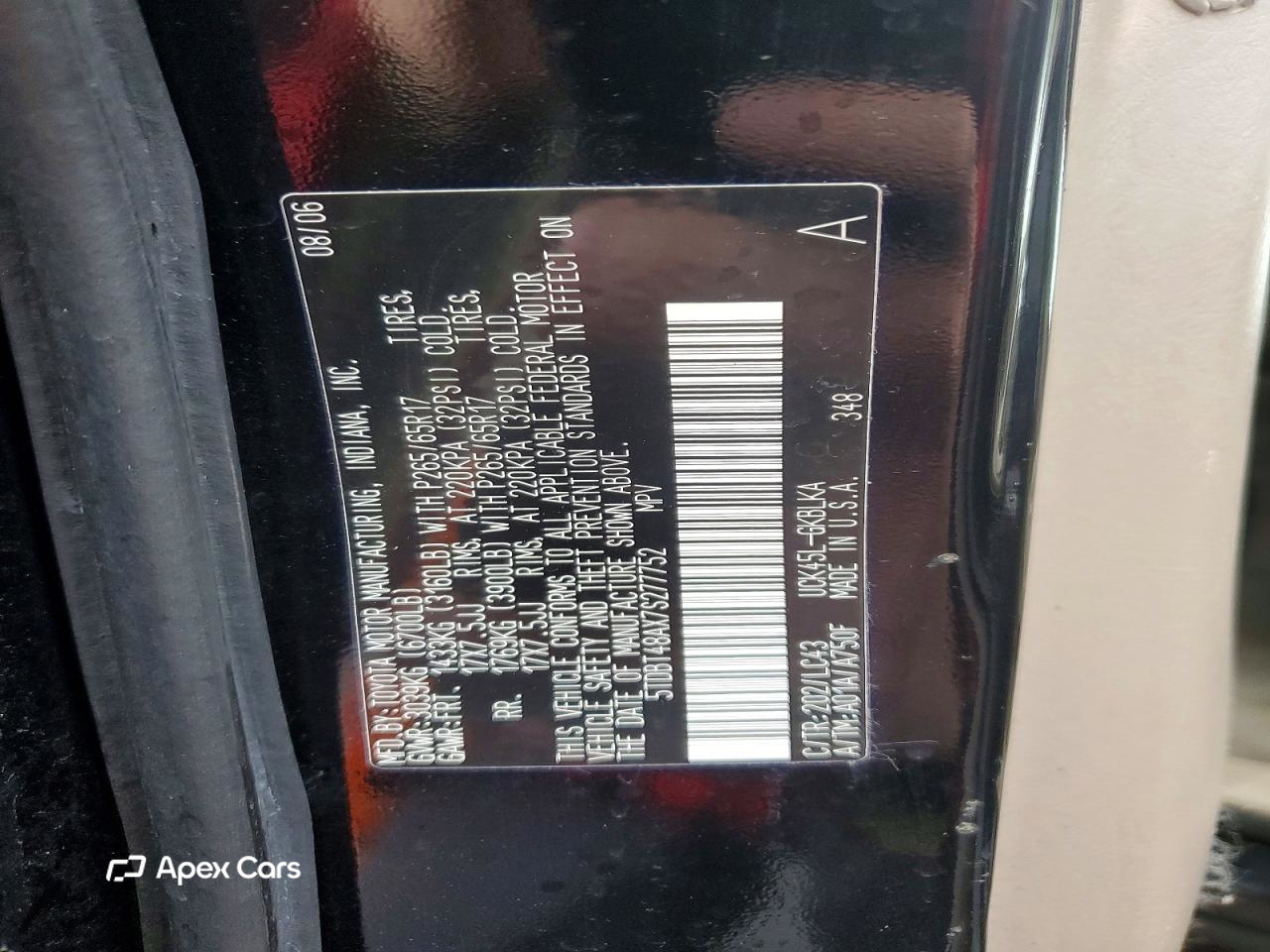 Toyota Sequoia 2007