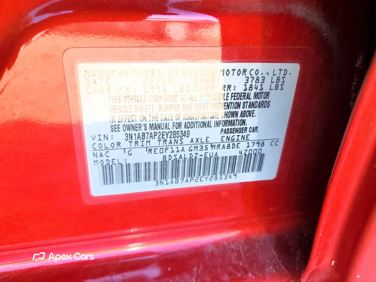 Nissan Sentra 2014