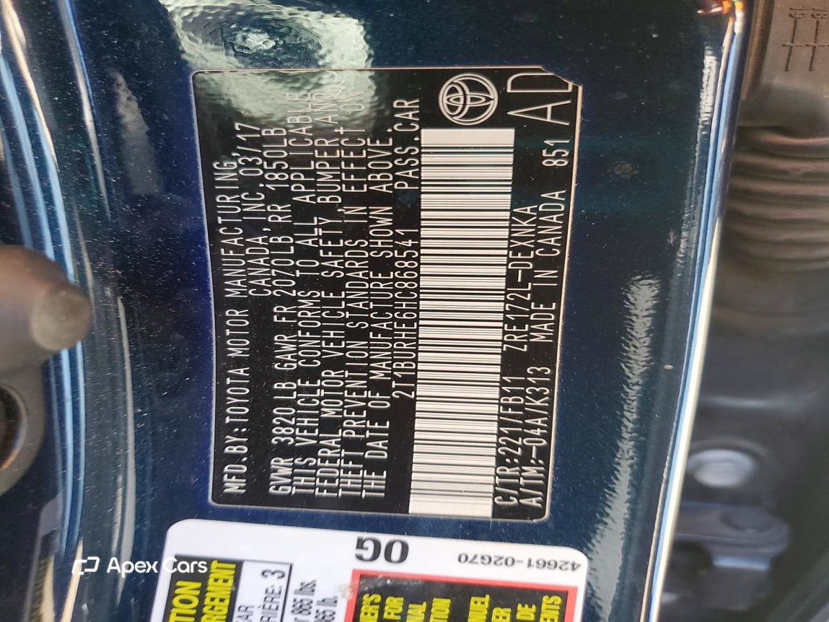 Toyota Corolla 2017