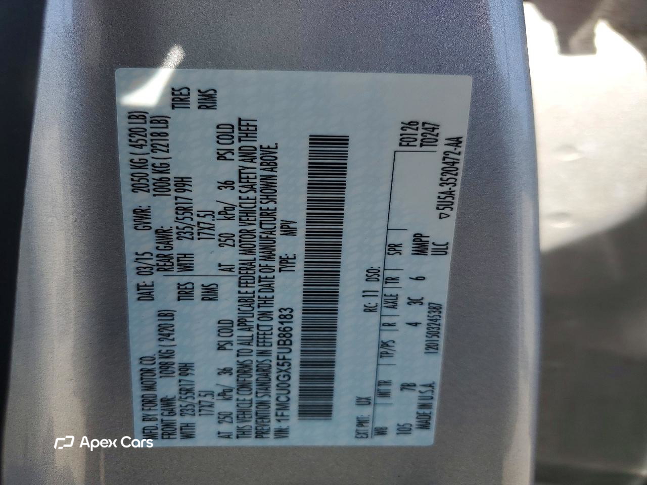 Ford Escape 2015