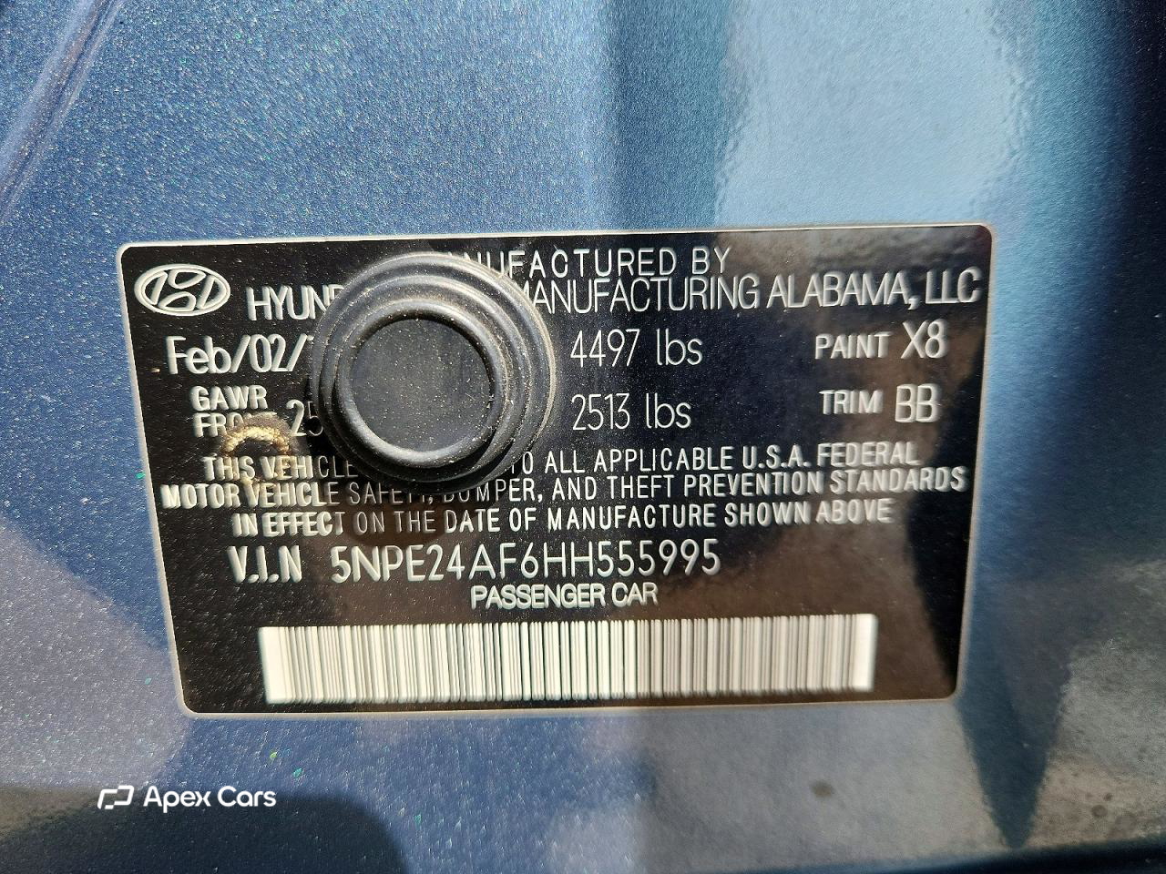 Hyundai Sonata 2017