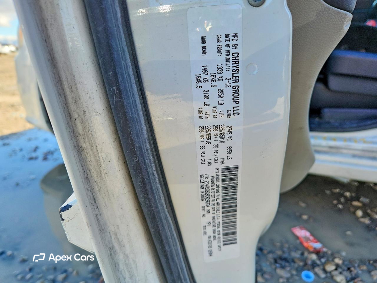 Dodge Caravan 2012