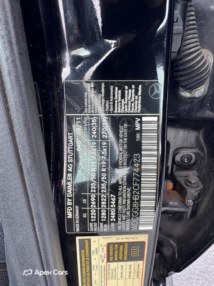 Mercedes-Benz GLK-klasse 2012