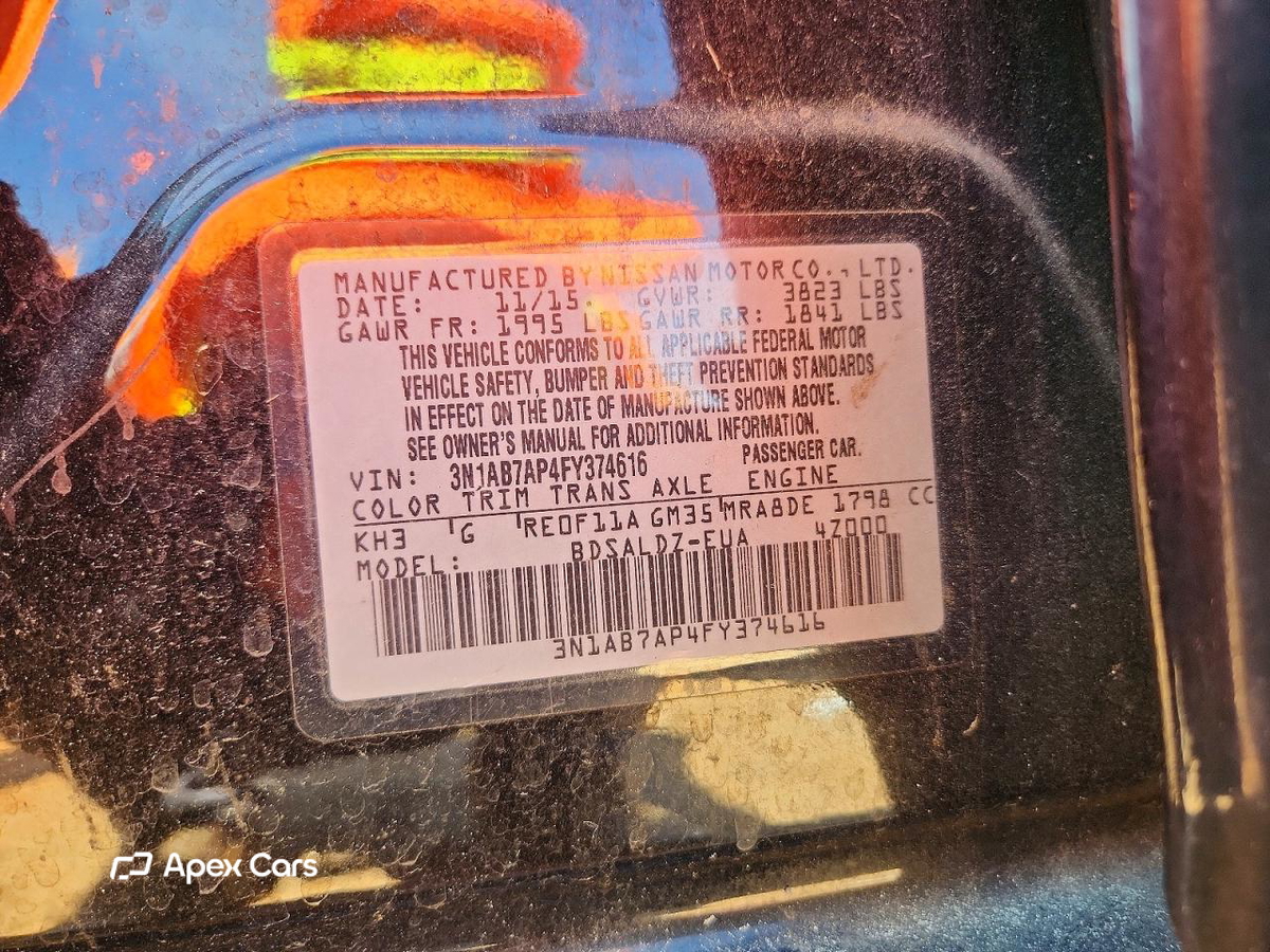 Nissan Sentra 2015