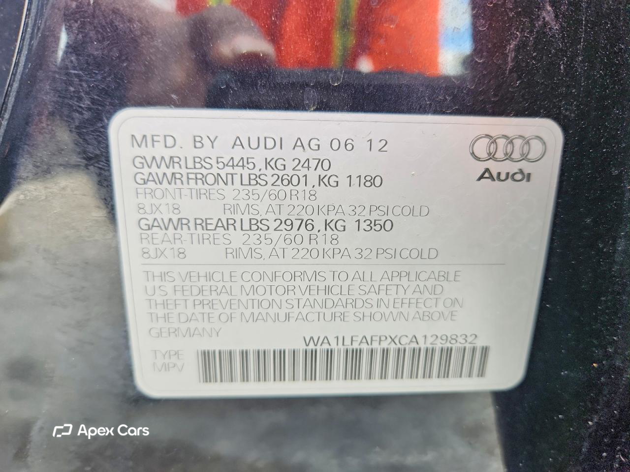 Audi Q5 2012