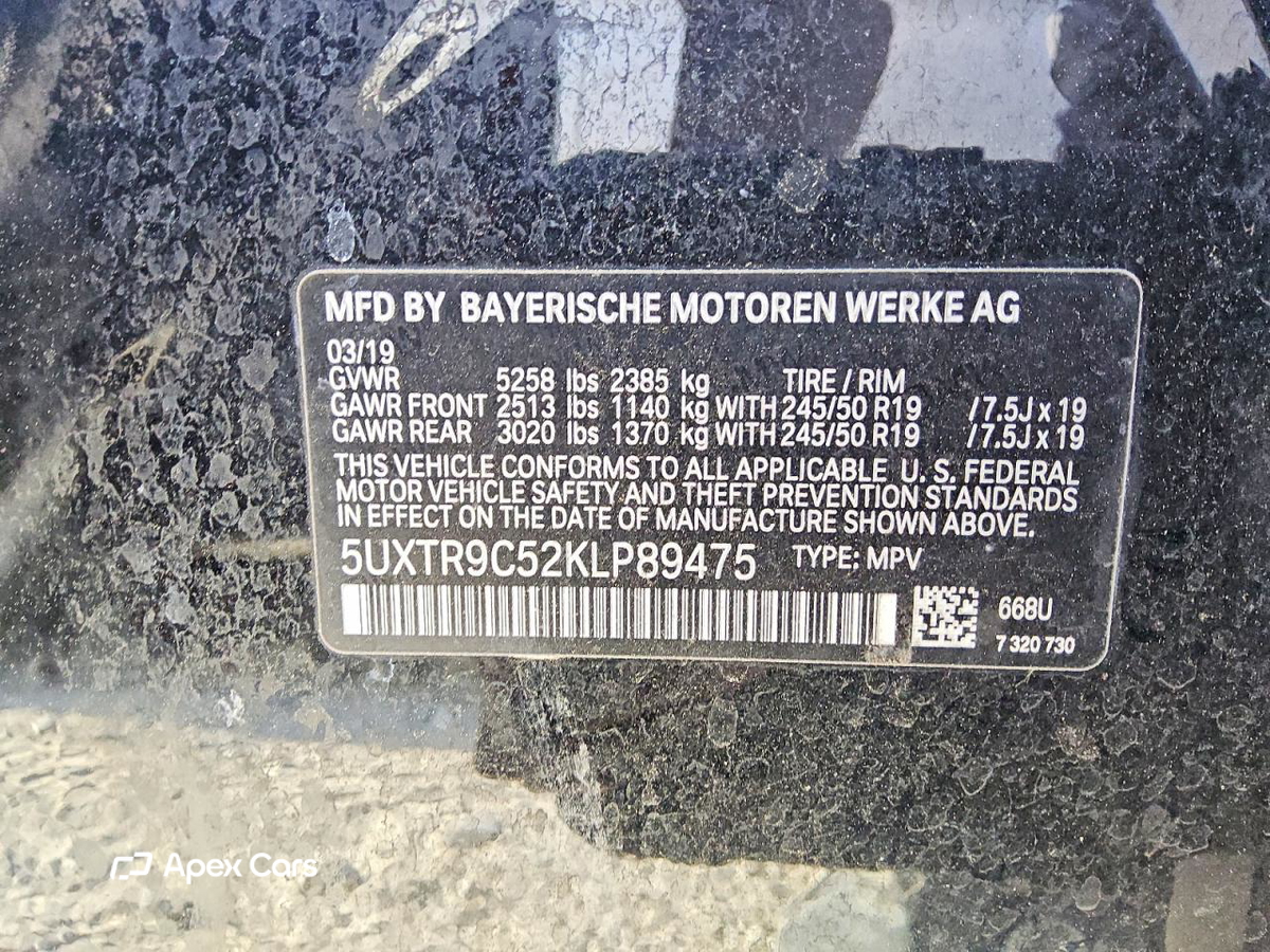 BMW X3 2019