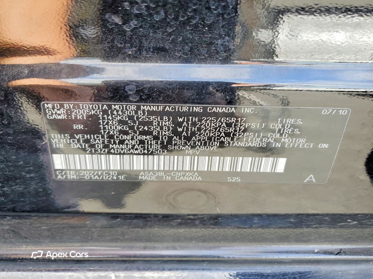Toyota RAV 4 2010