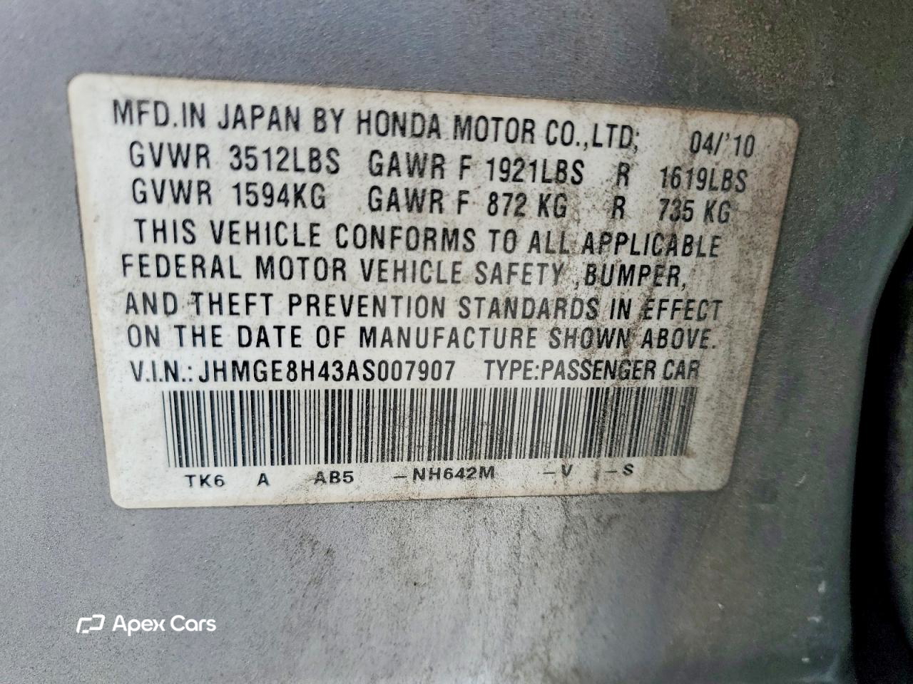 Honda Fit 2010