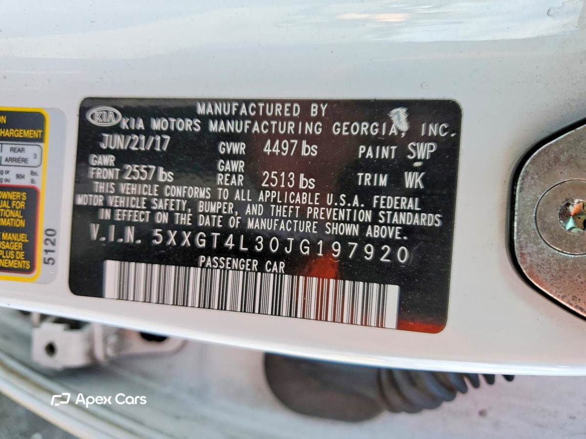 Kia Optima 2018