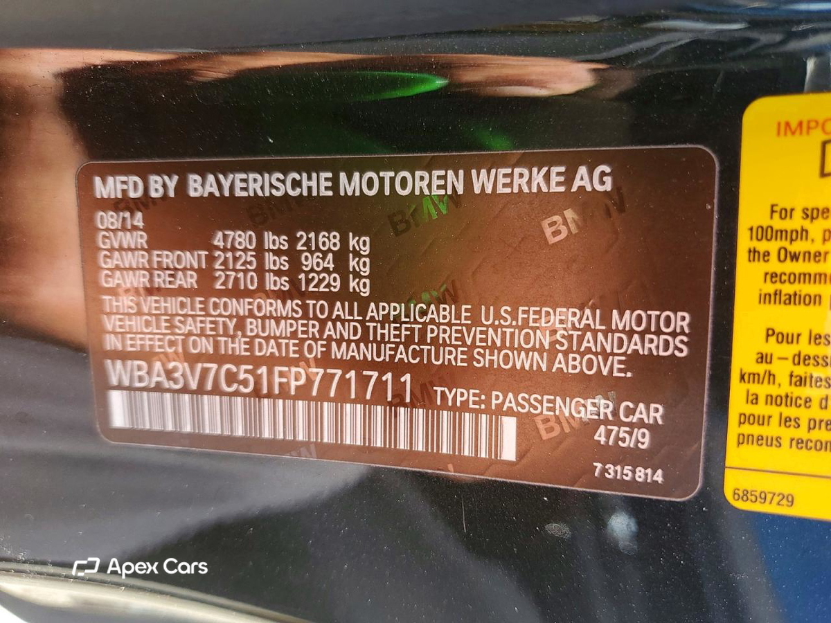 BMW Series 4 2015