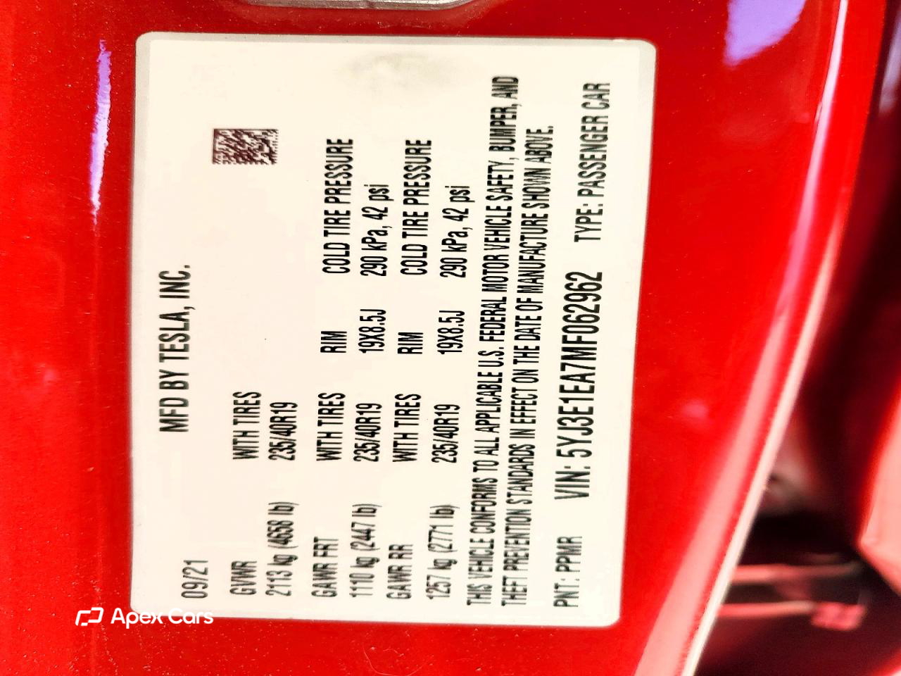 Tesla Model 3 2021