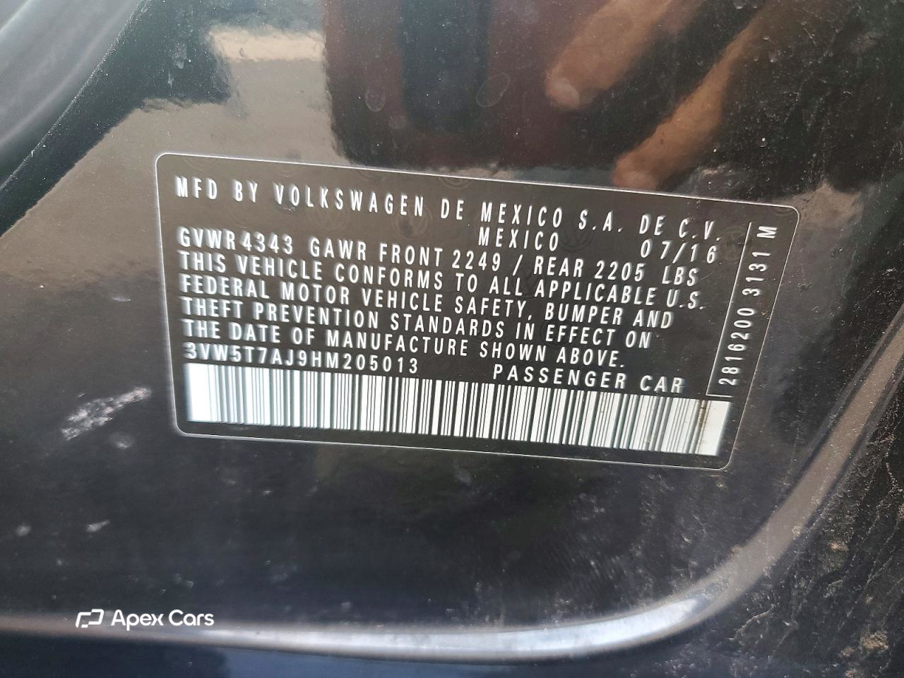 Volkswagen Jetta 2017