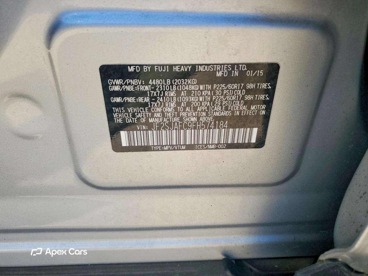 Subaru Forester 2015